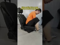 উচ্চতা সামঞ্জস্যযোগ্য সিমুলেশন সিট সংকীর্ণ ব্যাকপ্রেস্ট স্ট্যাটিক সিট