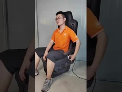 পিইউ চামড়া বাস ড্রাইভারের সিট কালো এয়ার সাসপেনশন সিট A800 বিলাসবহুল নিয়মিত