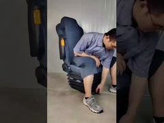 কাস্টমাইজযোগ্য এয়ার সাসপেনশন ট্রাক সিট চামড়া এয়ার রাইড ড্রাইভারের সিট