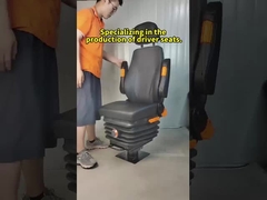 ম্যান ট্রাক ড্রাইভারের সিট M801 মেকানিক্যাল সাসপেনশন সিট পিইউ চামড়া কাস্টমাইজড